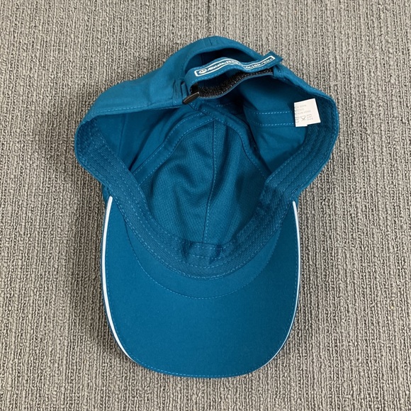 AllState Hot Chocolate 15k/5k Running Hat Unisex Adjustable Teal Strapback cap - Picture 11 of 15